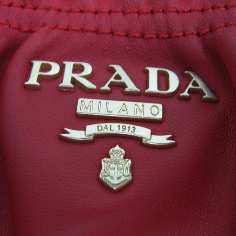2014 Prada tessuto gauffre nappa leather tote bags BR4674 red for sale - Click Image to Close